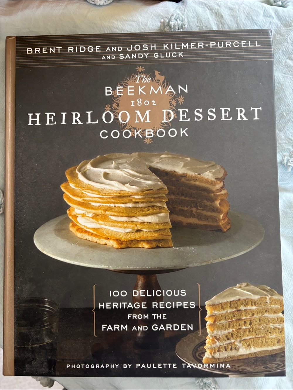 Beekman Heirloom Dessert Cookbook — Brown Cover